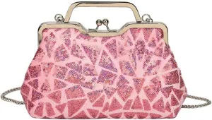 AFB Women's Evening Clutch Bags Shoulder Crossbody Bag Sparkling Purses Handbag for Party Wedding Prom