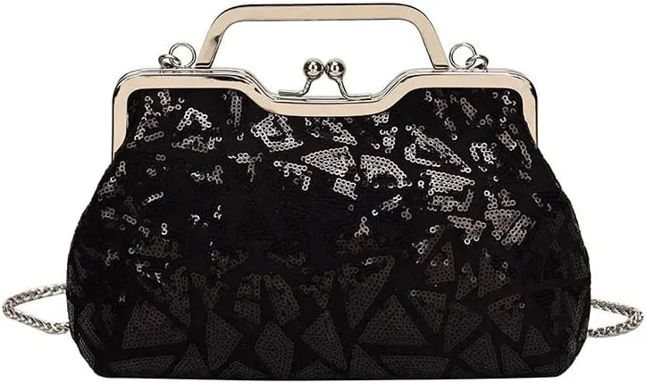 AFB Women's Evening Clutch Bags Shoulder Crossbody Bag Sparkling Purses Handbag for Party Wedding Prom