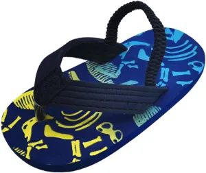 & Toddler Summer Shoes Boys Flip Elastic Strap Beach Girls with Adjustable for Kids Flip Flops Girls (Navy, 15-18Months)