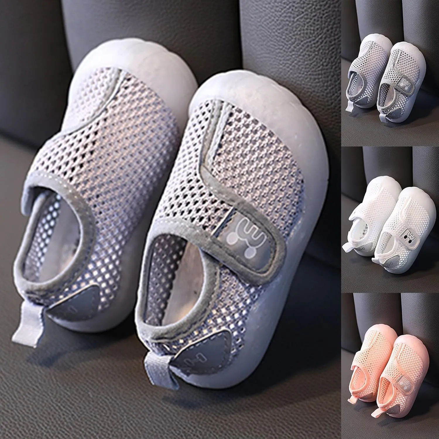 Baby Boy Girl Water Sport Shoes Mesh Quick-Dry Beach Swim Pool Barefoot Shoes Lightweight Breathable Non-Slip Walking Sneaker
