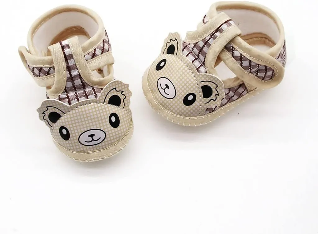 Baby Boy Shoes, 0-18 Months Newborn Baby Boys Girls Sandals Cartoon First Walking Shoes Soft Sole Slipper