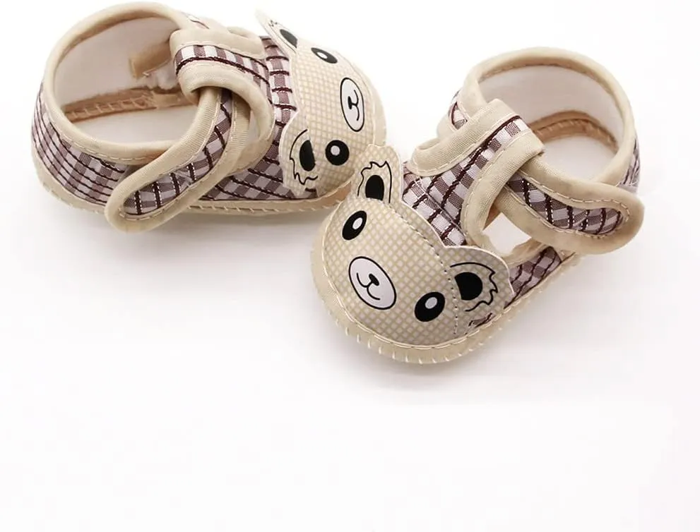 Baby Boy Shoes, 0-18 Months Newborn Baby Boys Girls Sandals Cartoon First Walking Shoes Soft Sole Slipper