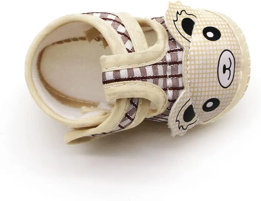 Baby Boy Shoes, 0-18 Months Newborn Baby Boys Girls Sandals Cartoon First Walking Shoes Soft Sole Slipper