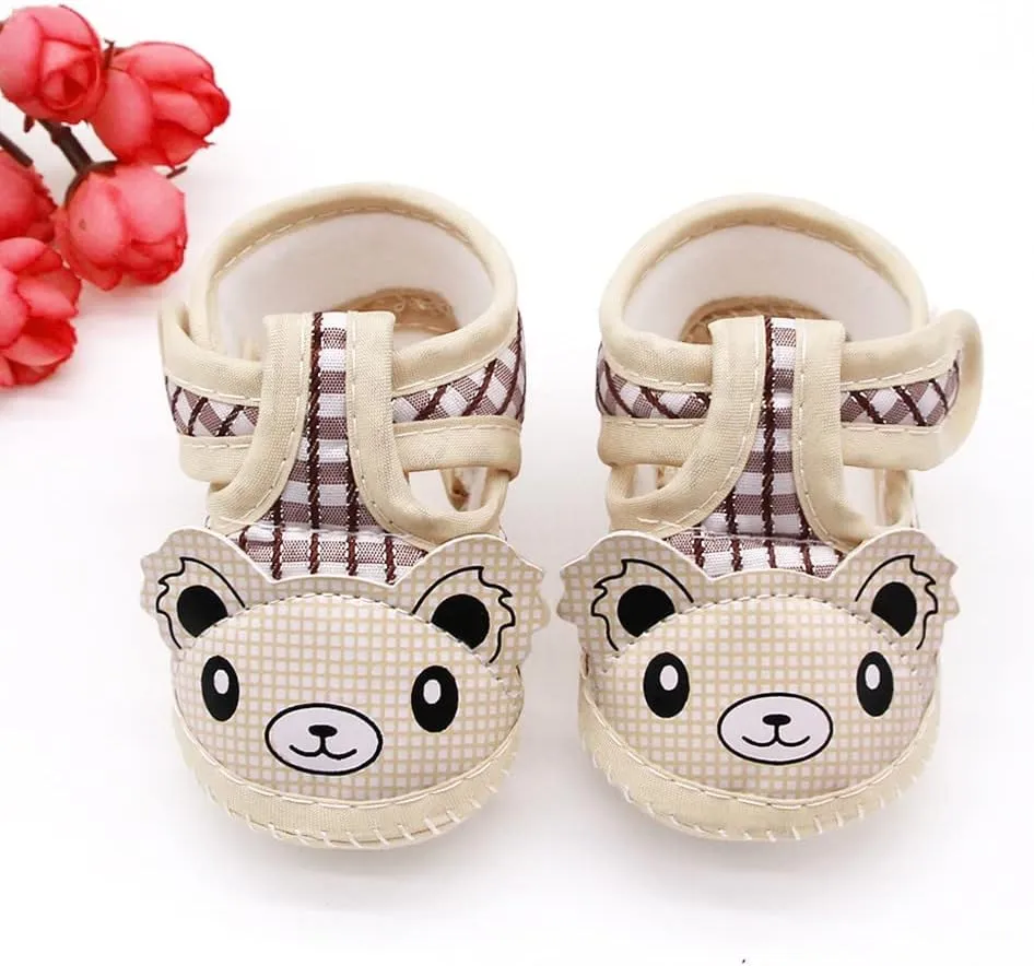 Baby Boy Shoes, 0-18 Months Newborn Baby Boys Girls Sandals Cartoon First Walking Shoes Soft Sole Slipper