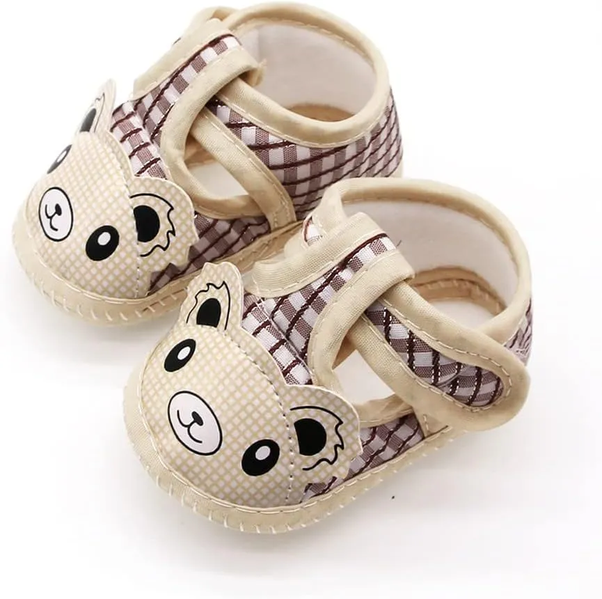 Baby Boy Shoes, 0-18 Months Newborn Baby Boys Girls Sandals Cartoon First Walking Shoes Soft Sole Slipper