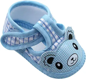 Baby Boy Shoes, 0-18 Months Newborn Baby Boys Girls Sandals Cartoon First Walking Shoes Soft Sole Slipper