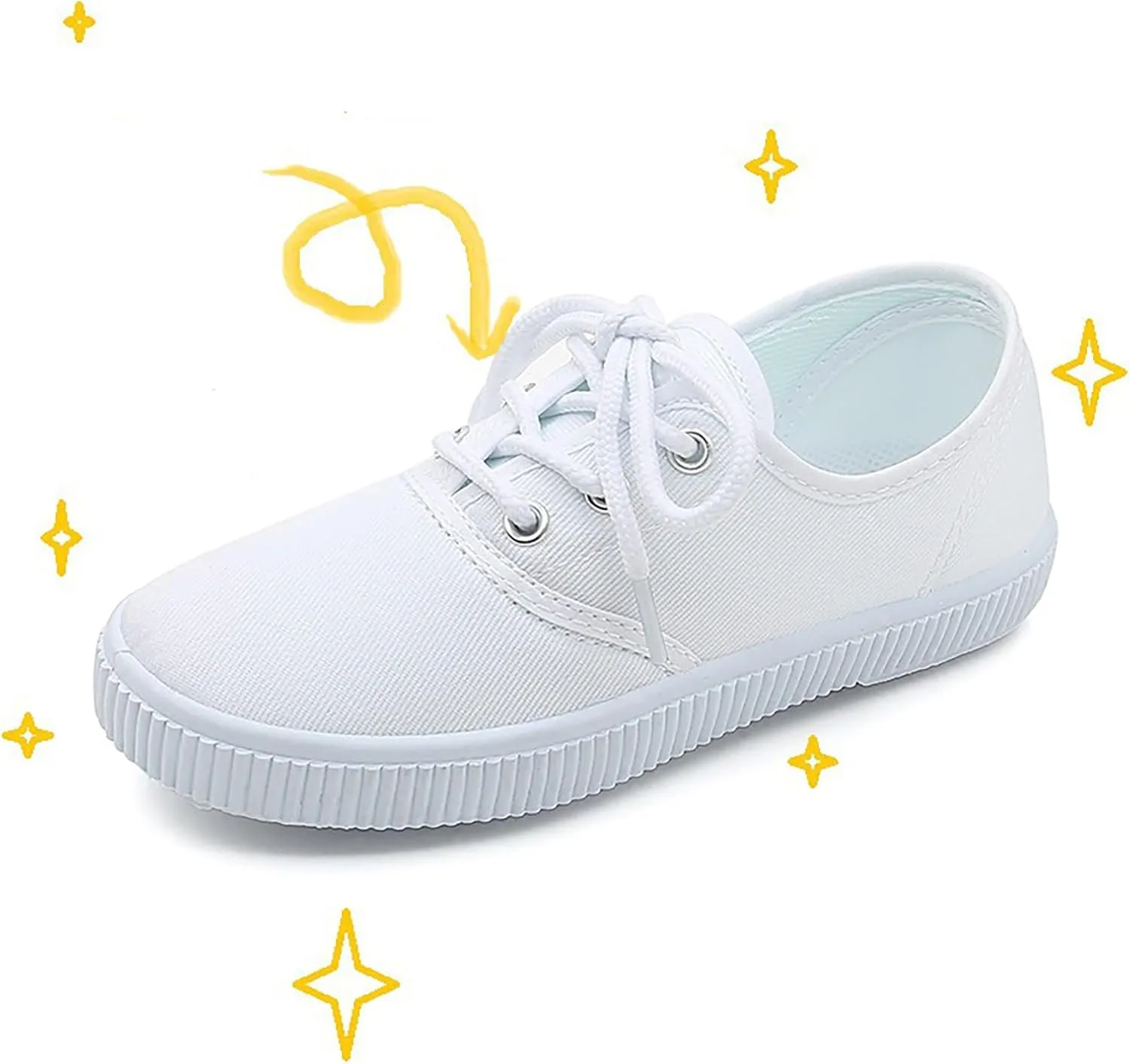 Baby Boys Girls Shoes Slip-on Casual Canvas Sneaker for Toddler/Little Kid 4 for Kids
