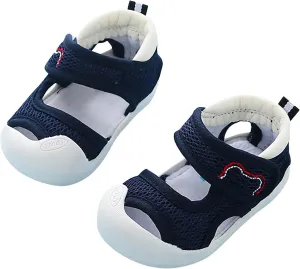 Baby Boys Girls Sports Sandals Lightweight Anti-Slip Beach Water Shoes Summer Toddler First Walking Shoe