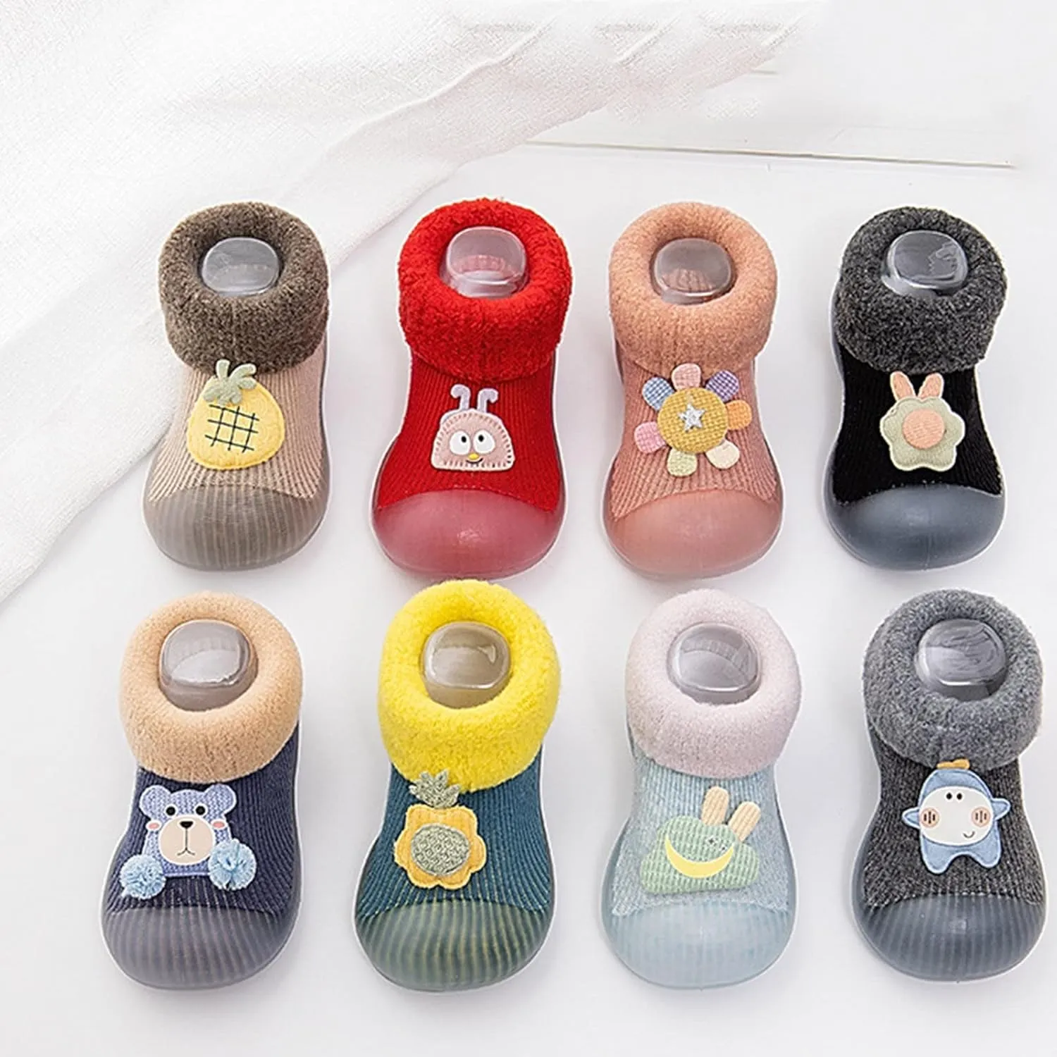 Baby Boys' Shoes,Baby Boys' Shoes Sock Shoes Non-Slip First Walker Floor Shoes Soft Indoor Cute Shoes 0-3 Years