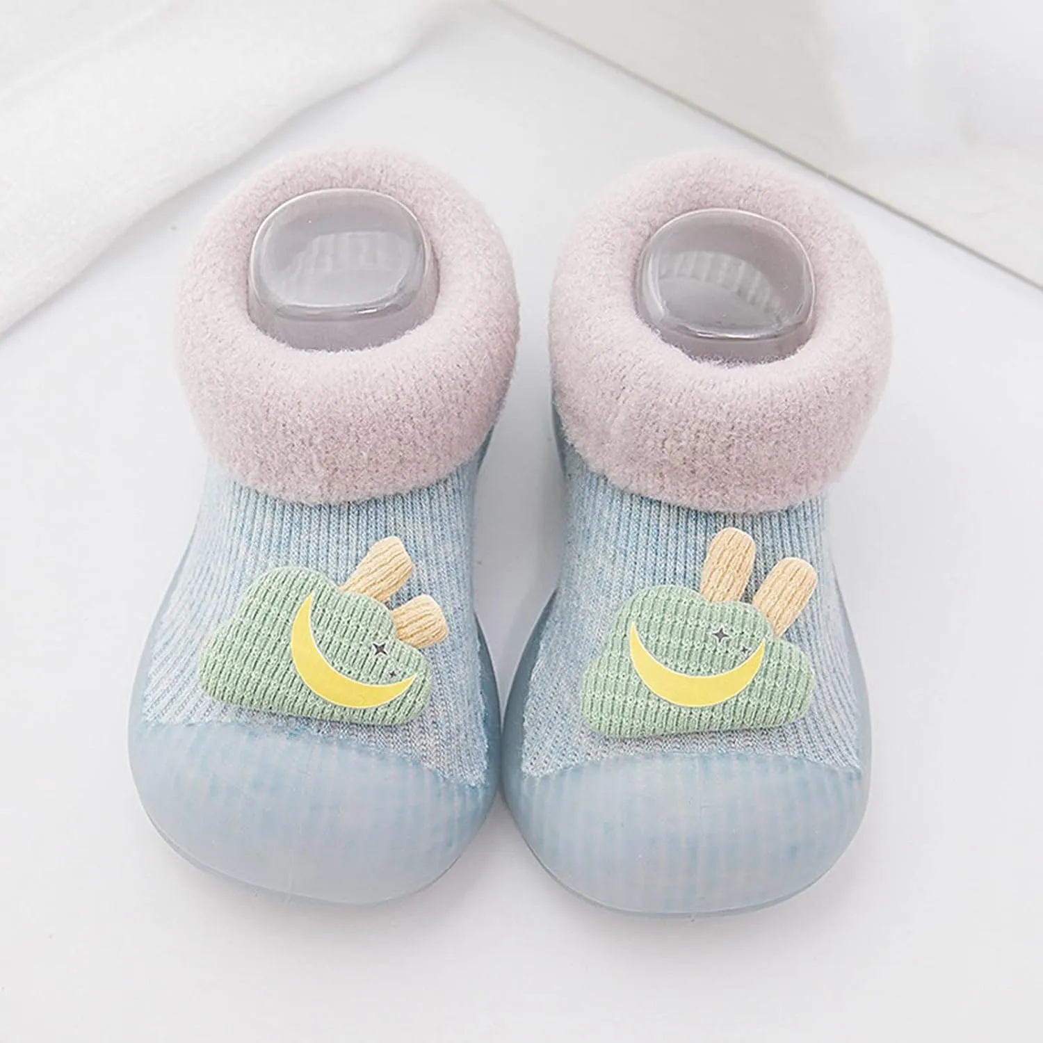 Baby Boys' Shoes,Baby Boys' Shoes Sock Shoes Non-Slip First Walker Floor Shoes Soft Indoor Cute Shoes 0-3 Years
