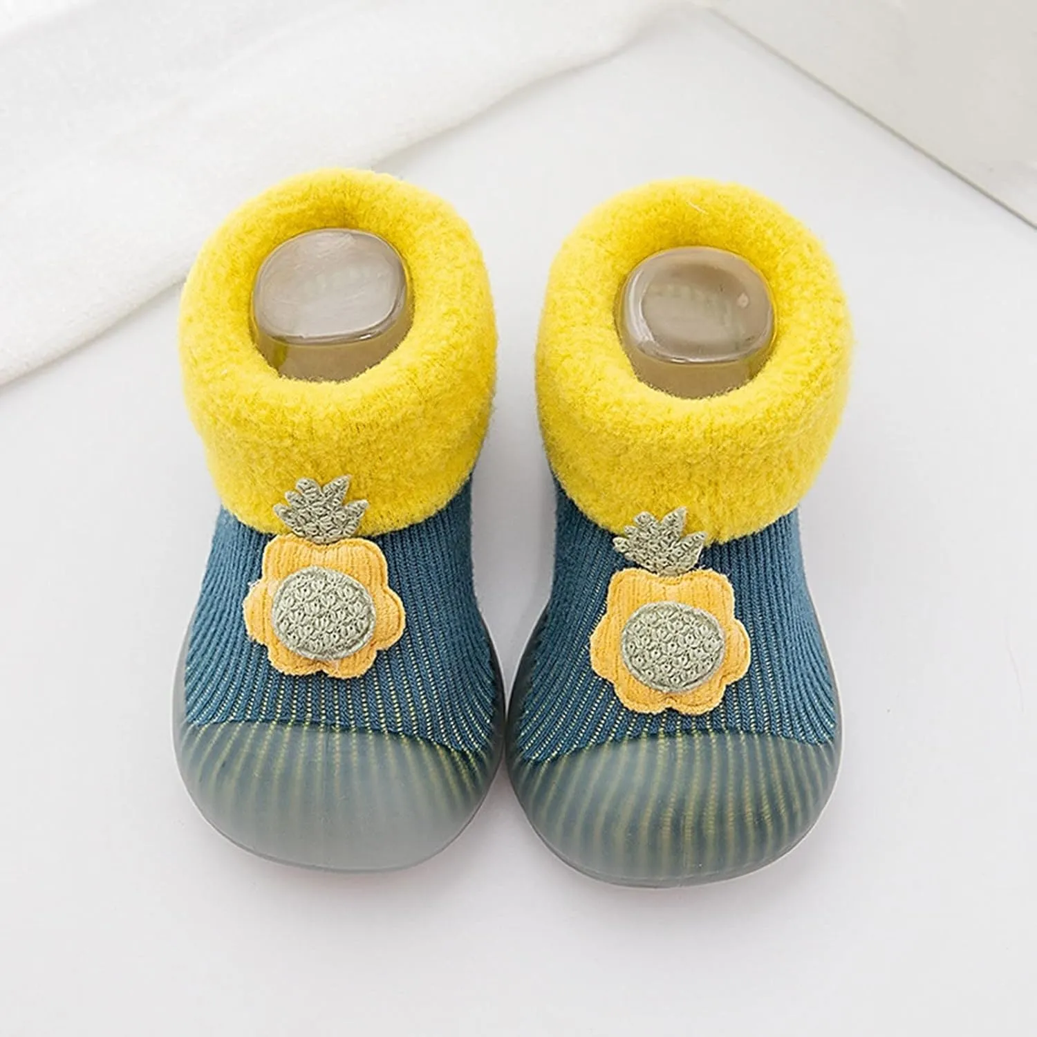Baby Boys' Shoes,Baby Boys' Shoes Sock Shoes Non-Slip First Walker Floor Shoes Soft Indoor Cute Shoes 0-3 Years