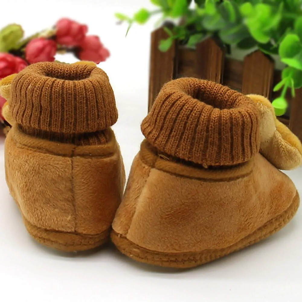 Baby Boys' Shoes,Girls Black Dress Shoes Sandals Prewalker Booties Cartoon First Walkers Shoes Kids Shoes0-18 Months