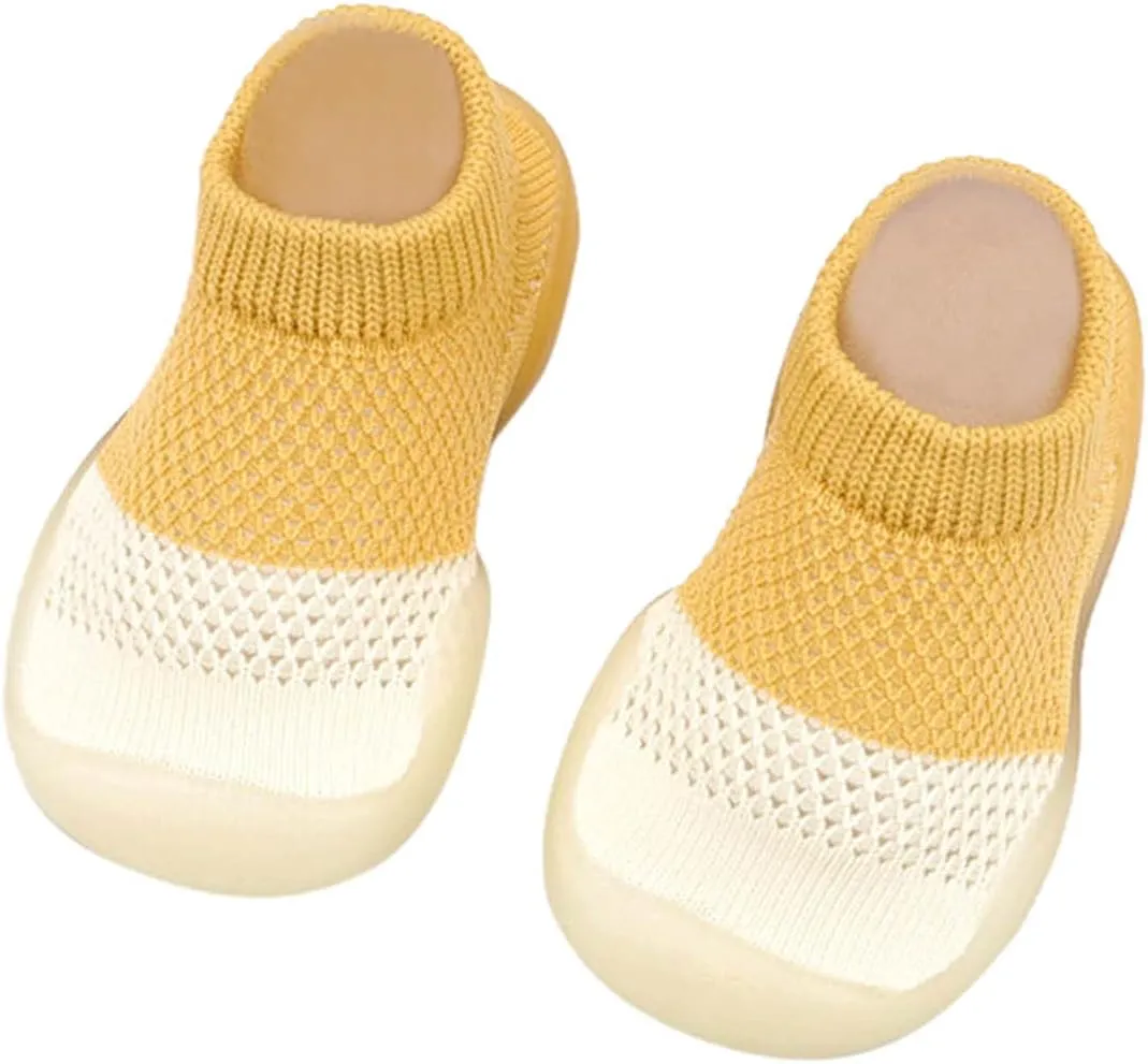 Baby Girl Shoes,Shoes Mixed Colors Elastic Socks Infant Baby Mesh First Indoor Walkers Toddler Baby Shoes Boy Shoes