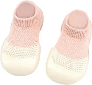 Baby Girl Shoes,Shoes Mixed Colors Elastic Socks Infant Baby Mesh First Indoor Walkers Toddler Baby Shoes Boy Shoes