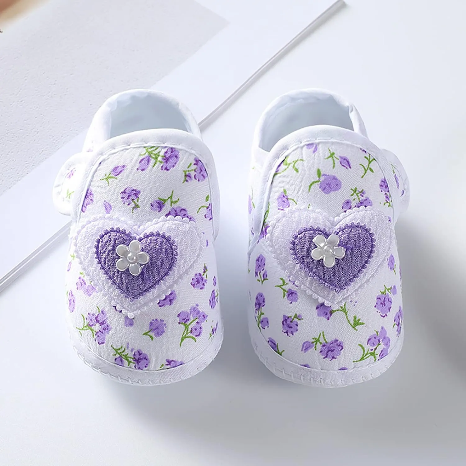 Baby Girls Soft Toddler Shoes Infant Toddler Shoes Bow Shoes Sandals Infant First Walkes Crib Shoes