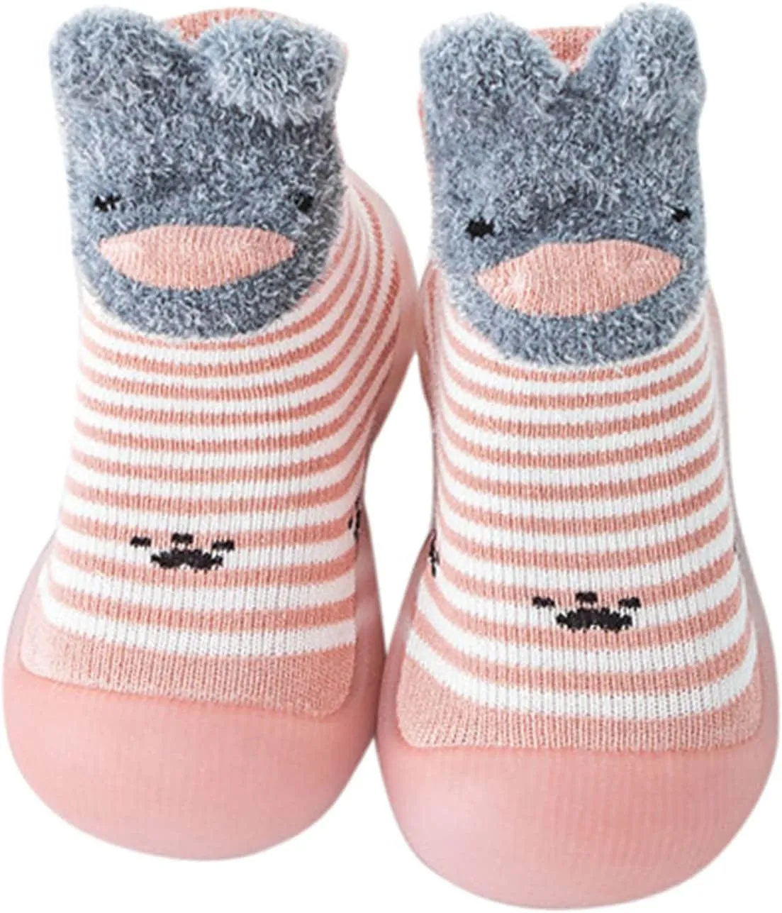 Baby Shoes Infant Boys Girls Socks Shoes Toddler Fleece WarmThe Floor Socks Non Slip Prewalker Shoes House Shoes