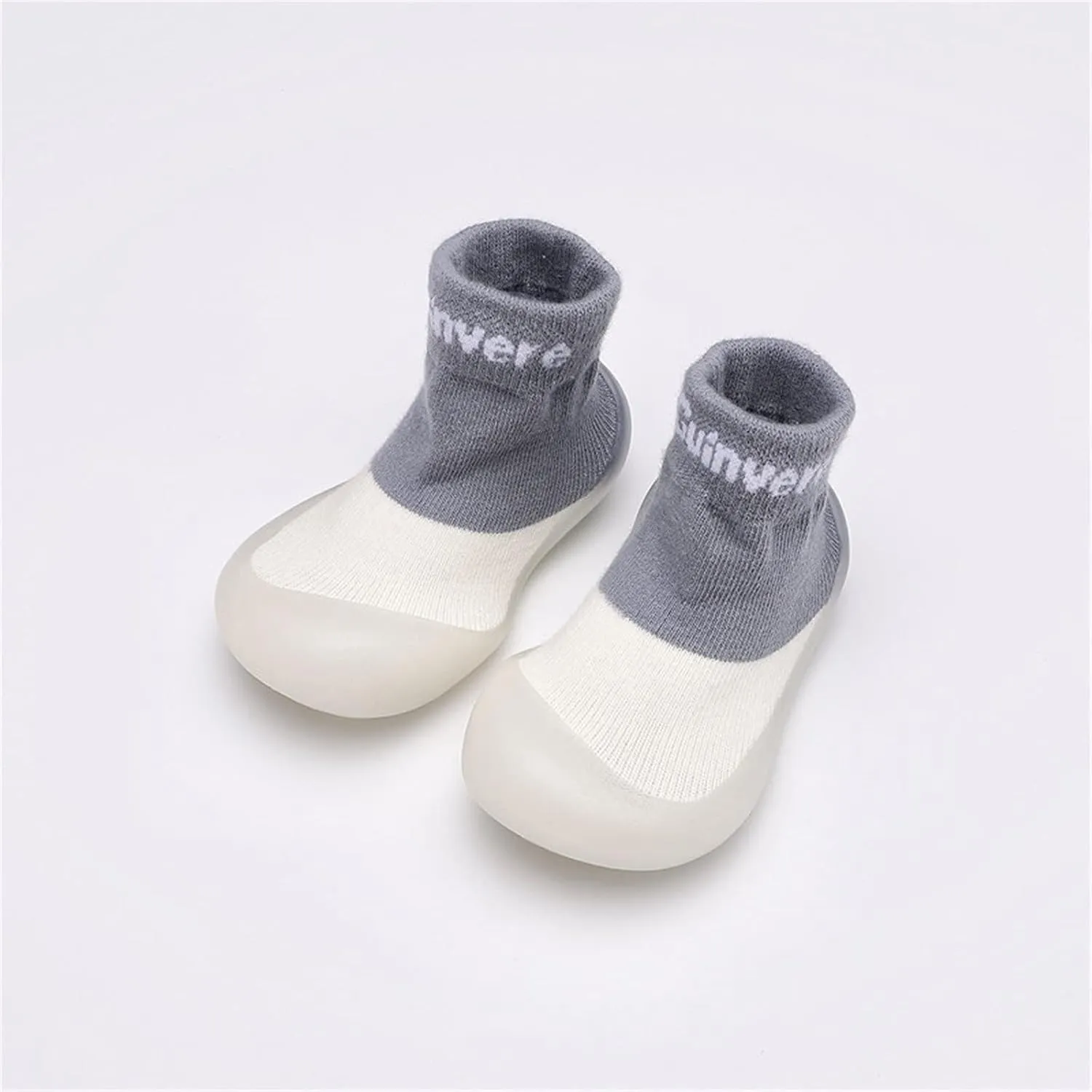 Baby Sock Shoes,Toddler Baby First Walkers Socks Shoes Cartoon Animals Elastic Non-Slip Baby Shoes Baby Booties