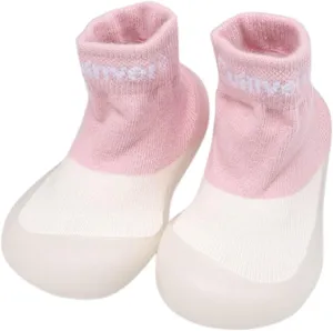 Baby Sock Shoes,Toddler Baby First Walkers Socks Shoes Cartoon Animals Elastic Non-Slip Baby Shoes Baby Booties