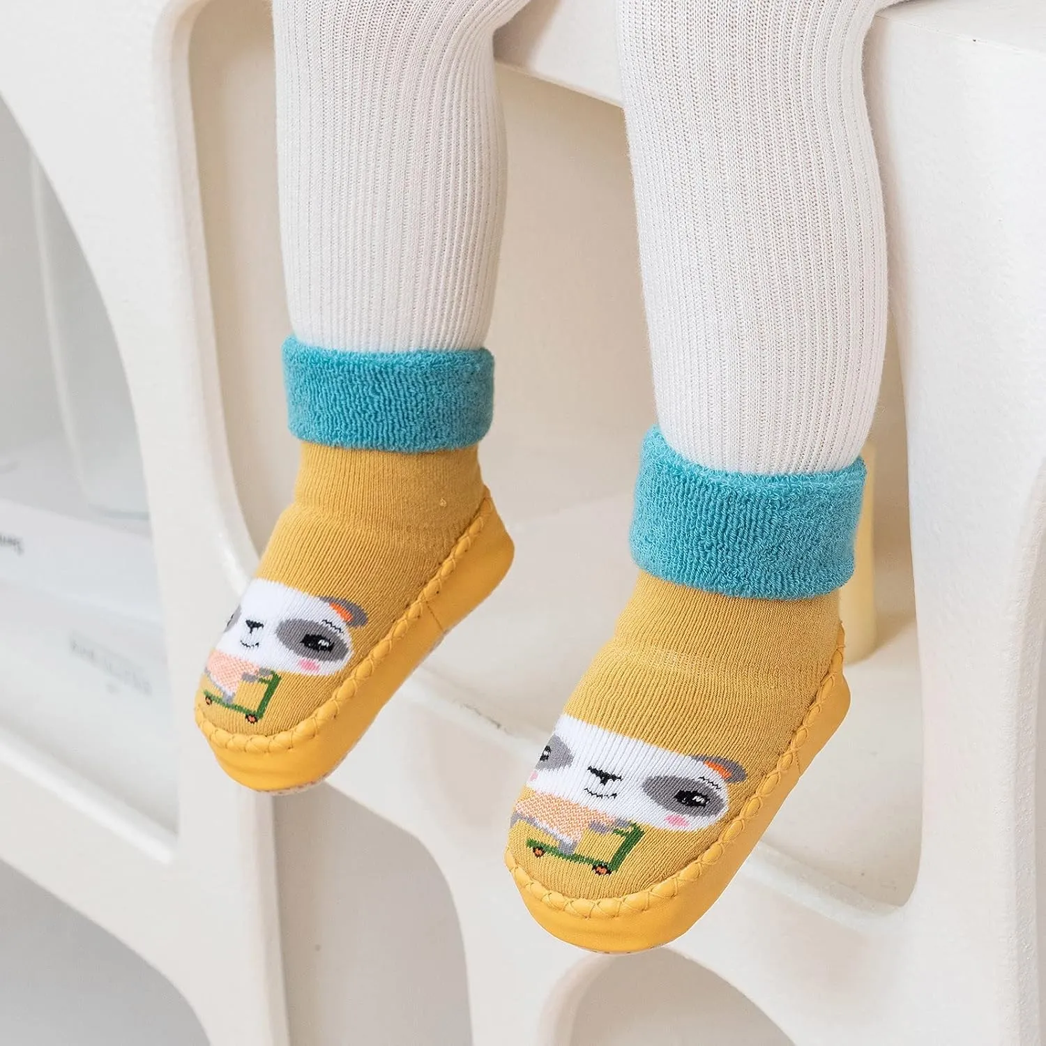 Baby Walking Shoes,Baby Walking Shoes Sock Shoes Non-Slip Prewalker Shoes Breathable Home Kawaii Shoes 0-3 Years