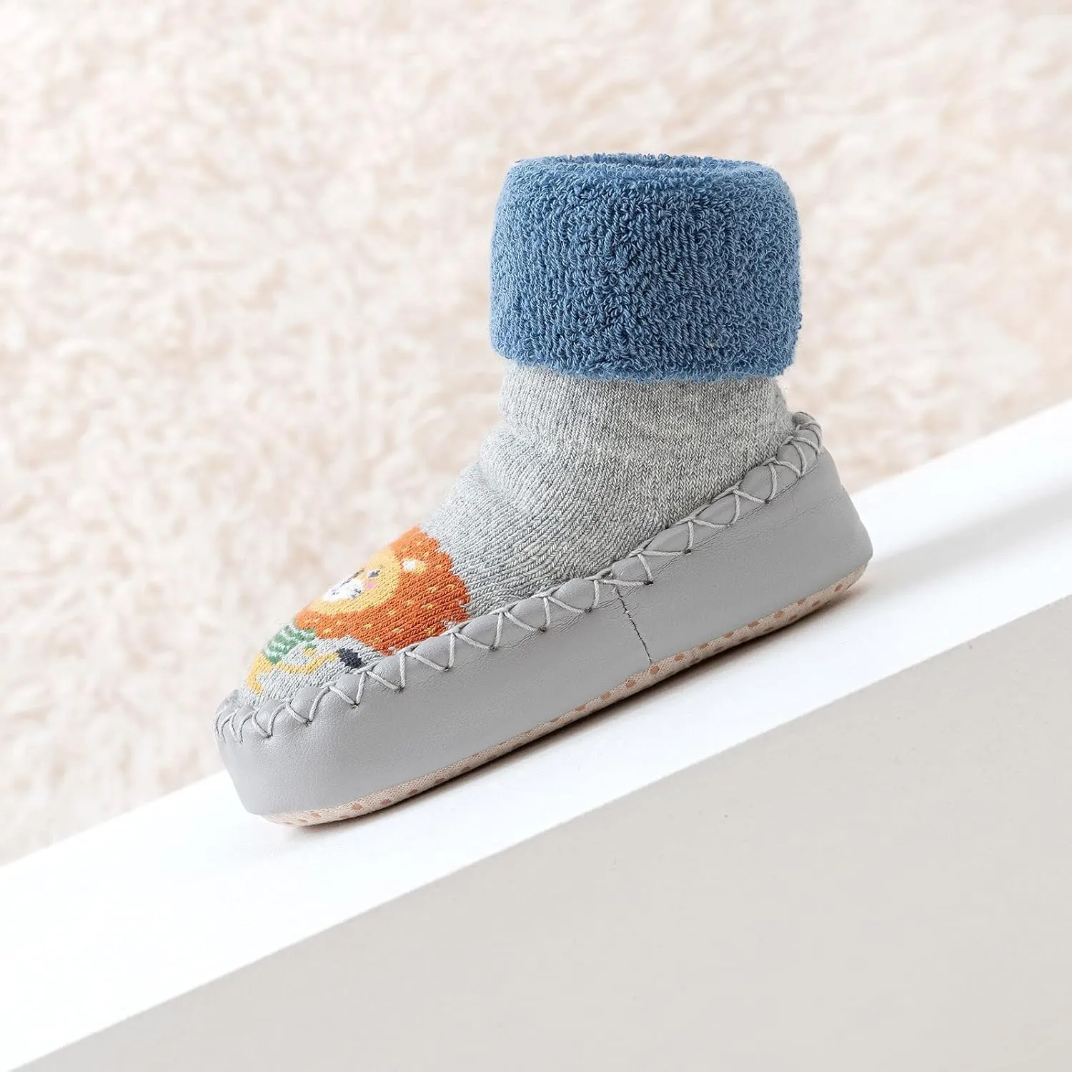 Baby Walking Shoes,Baby Walking Shoes Sock Shoes Non-Slip Prewalker Shoes Breathable Home Kawaii Shoes 0-3 Years