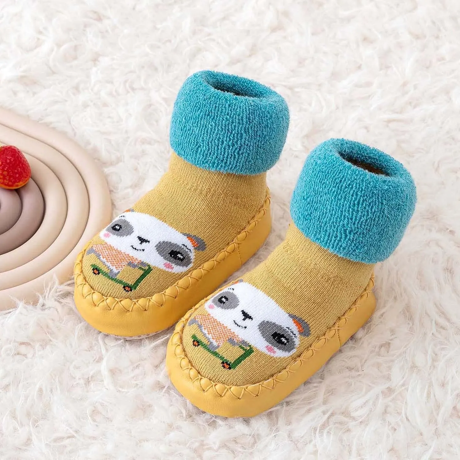 Baby Walking Shoes,Baby Walking Shoes Sock Shoes Non-Slip Prewalker Shoes Breathable Home Kawaii Shoes 0-3 Years
