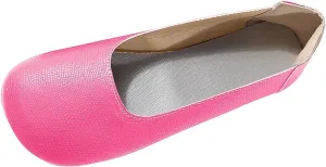 Ballet Flats Shoes for Women Round Close Toe Slip On Shoes Solid Leather Vamp Boat Flat Shoe Comfortable Lightweight Breathable Going Out Loafers 2025