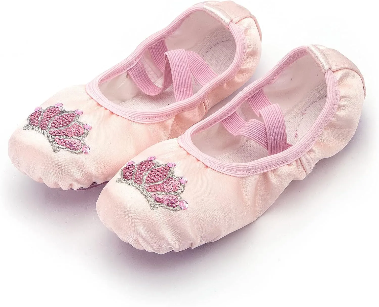 Ballet Shoes for Girls Toddler Ballet Slippers Highly Elastic Canvas Shoes Girls Ballerina Dance Shoes Flats Shoes