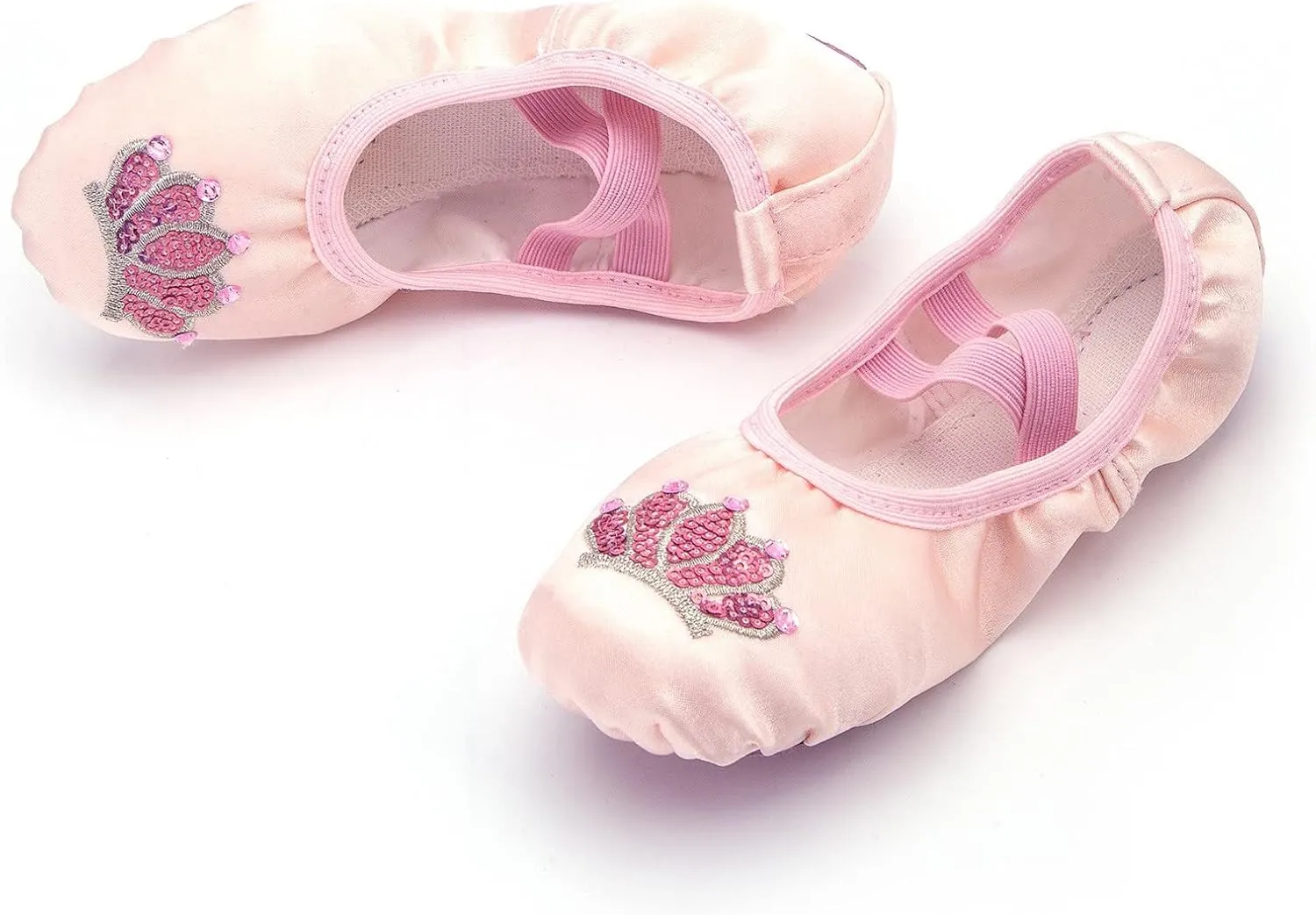 Ballet Shoes for Girls Toddler Ballet Slippers Highly Elastic Canvas Shoes Girls Ballerina Dance Shoes Flats Shoes