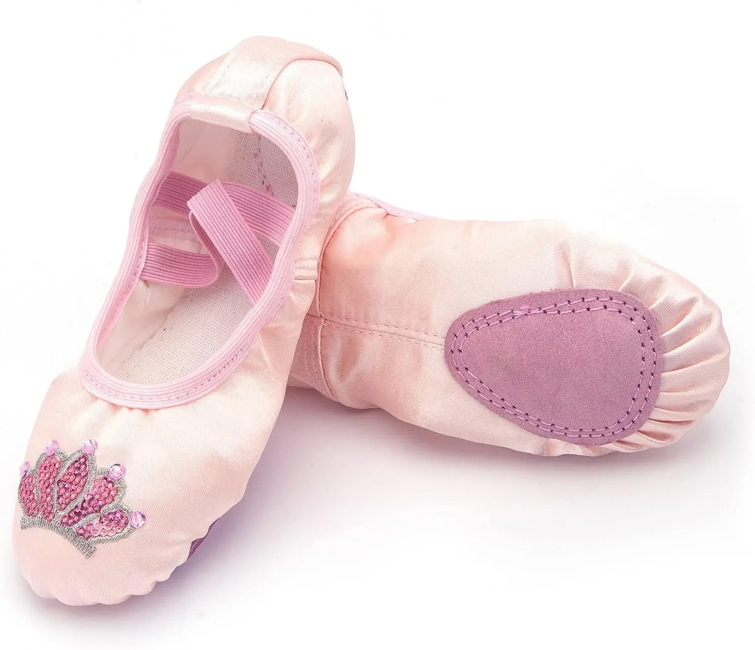 Ballet Shoes for Girls Toddler Ballet Slippers Highly Elastic Canvas Shoes Girls Ballerina Dance Shoes Flats Shoes