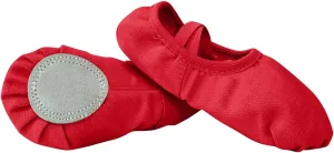 Ballet Shoes for Girls Toddler Ballet Slippers Soft Leather Boys Dance Shoes for Toddler/Little Shoes Girls Size 5