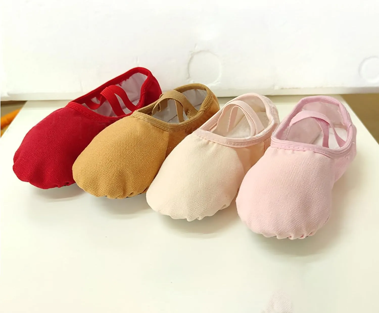 Ballet Shoes for Girls Toddler Ballet Slippers Soft Leather Boys Dance Shoes for Toddler/Little Shoes Girls Size 5