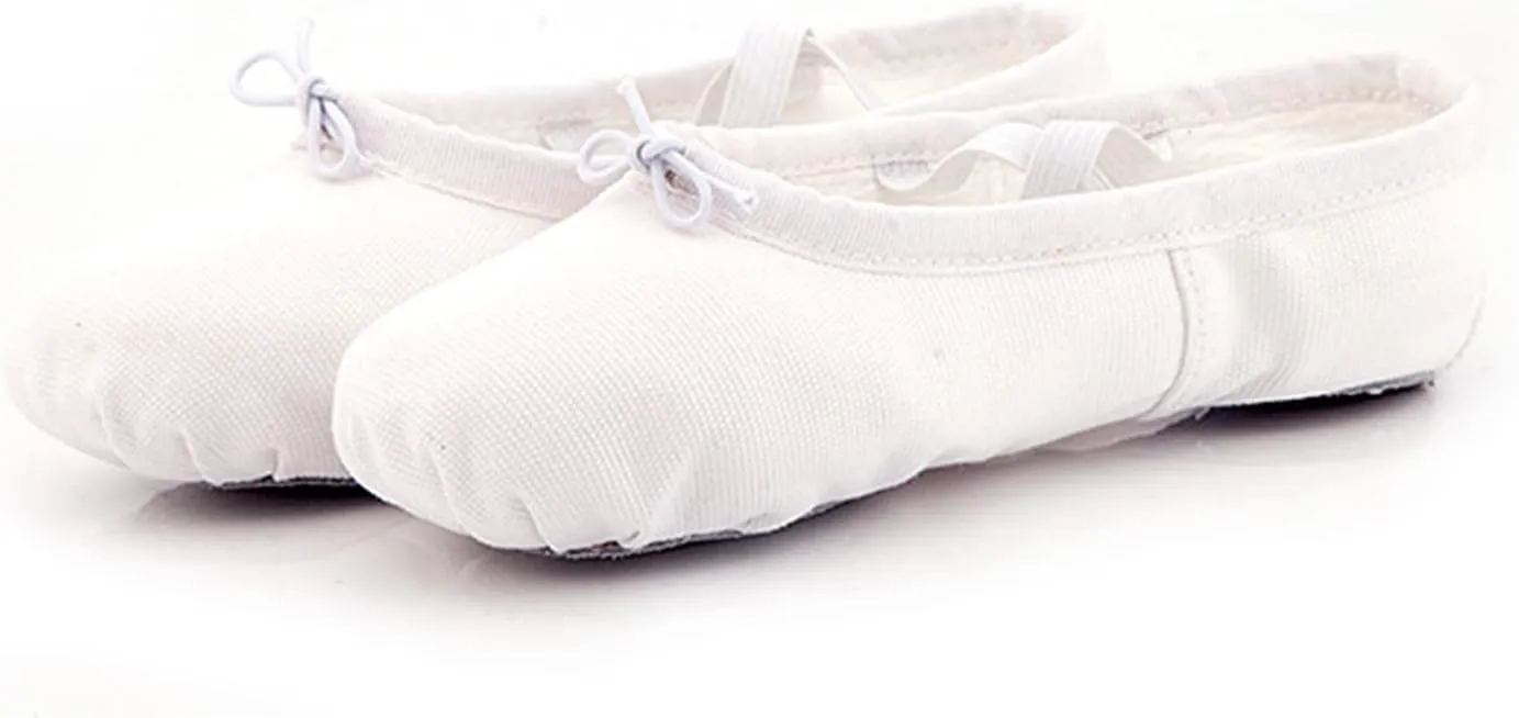 Ballet Shoes for Girls Toddler Dance Slippers Canvas Ballerina Boys Shoes for Little Kid/Big Kid Toddler Shoes