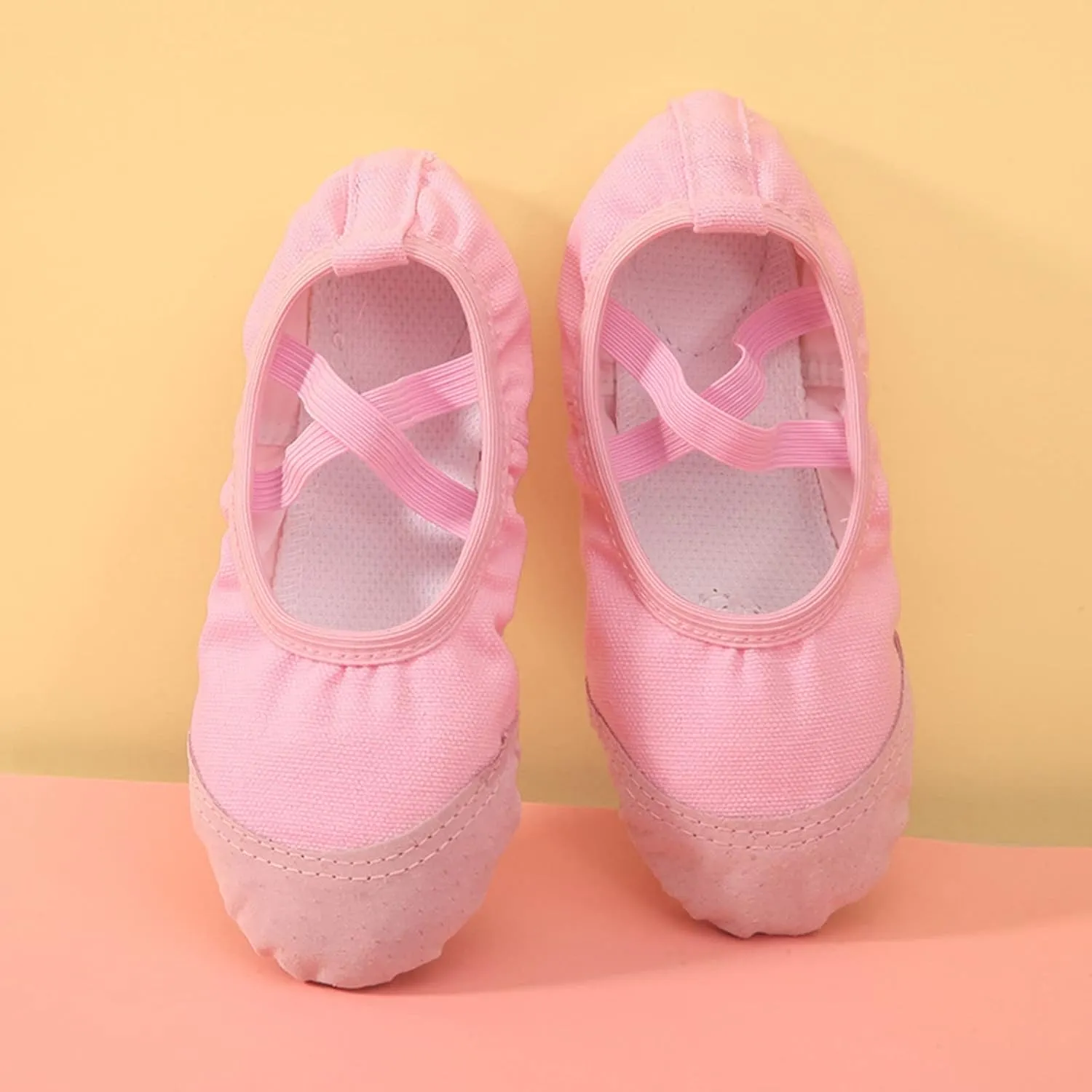 Ballet Shoes for Girls/Toddlers/Kids Yoga Shoes/Ballet Slippers for Dancing Children Dance Performance Indoor