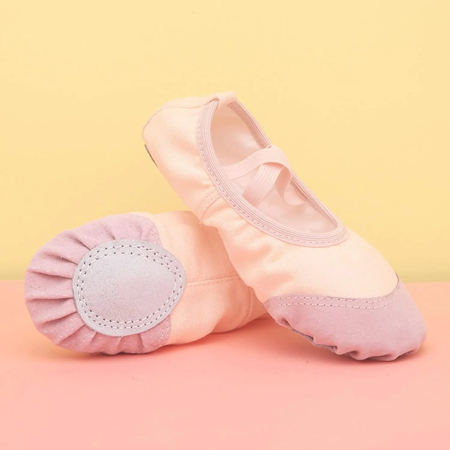Ballet Shoes for Girls/Toddlers/Kids Yoga Shoes/Ballet Slippers for Dancing Children Dance Performance Indoor