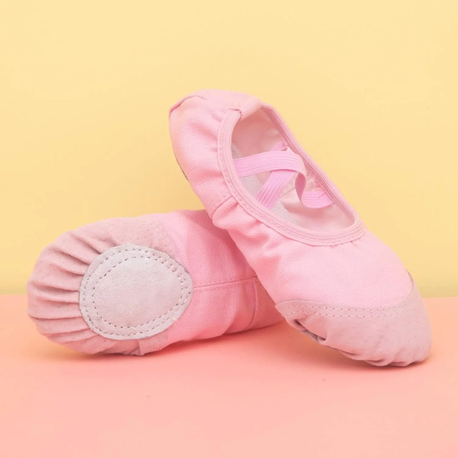 Ballet Shoes for Girls/Toddlers/Kids Yoga Shoes/Ballet Slippers for Dancing Children Dance Performance Indoor