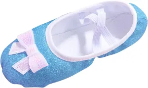 Ballet Shoes for Toddler Girls Glitter Ballet Slippers Dance Shoes(Toddler/Little/Big Kids) Pink Ballet Flats Shoes