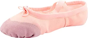 Ballet Shoes Toddler Slippers Highly Elastic Canvas Girls Ballerina Dance Shoes for Girls Ballet Flat Girl Shoe 4