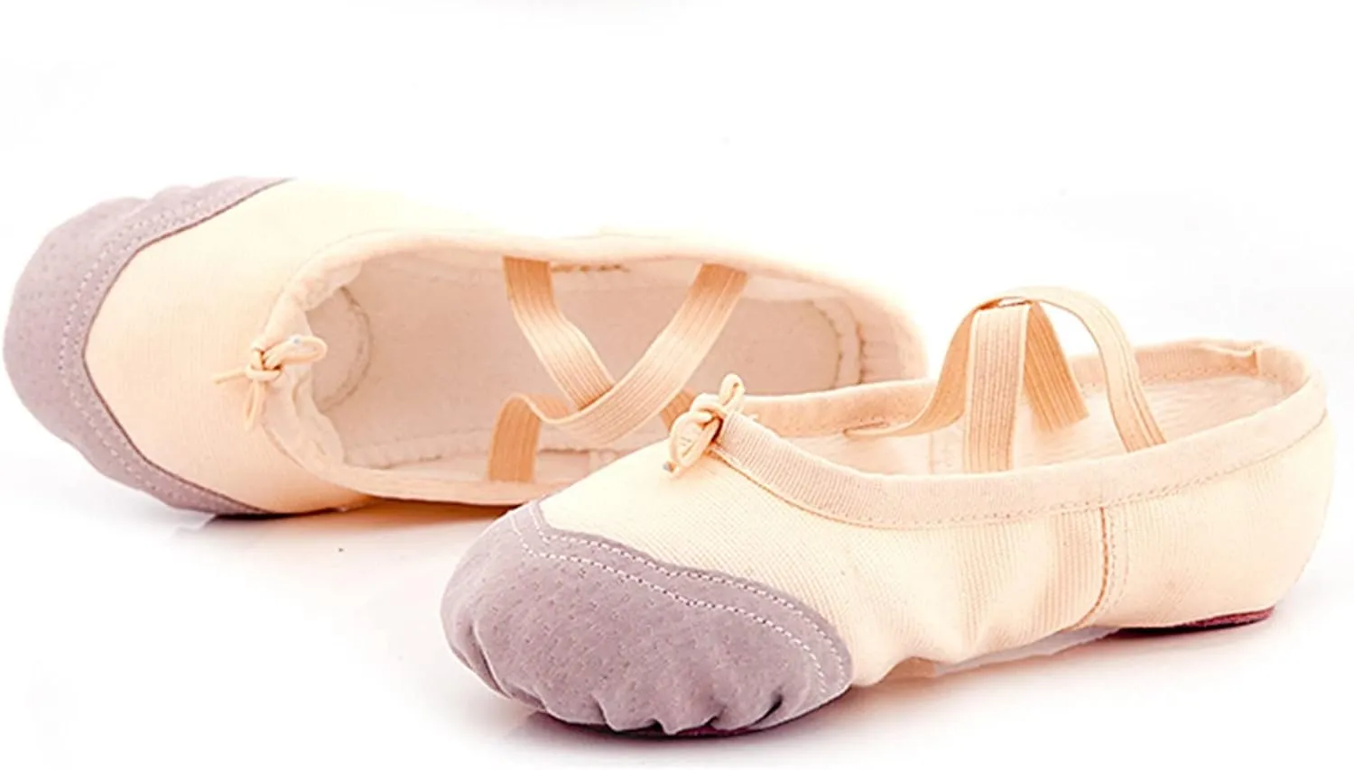 Ballet Shoes Toddler Slippers Highly Elastic Canvas Girls Ballerina Dance Shoes for Girls Ballet Flat