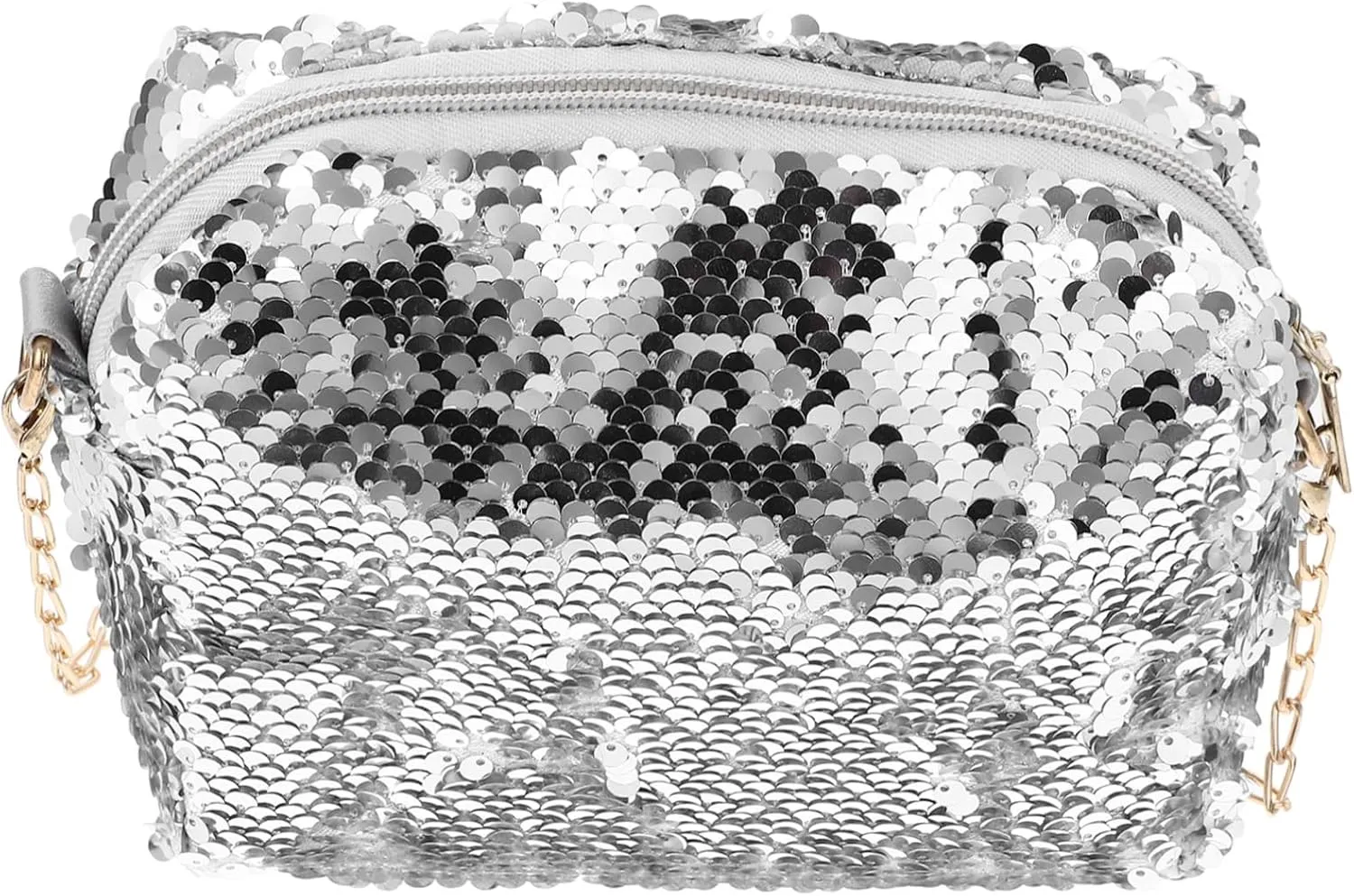 BESPORTBLE Sparkling Sequin Evening Bag for Women Designer Clutch Purse Large Capacity Women Handbag Wallet Crossbody Clutch Bag