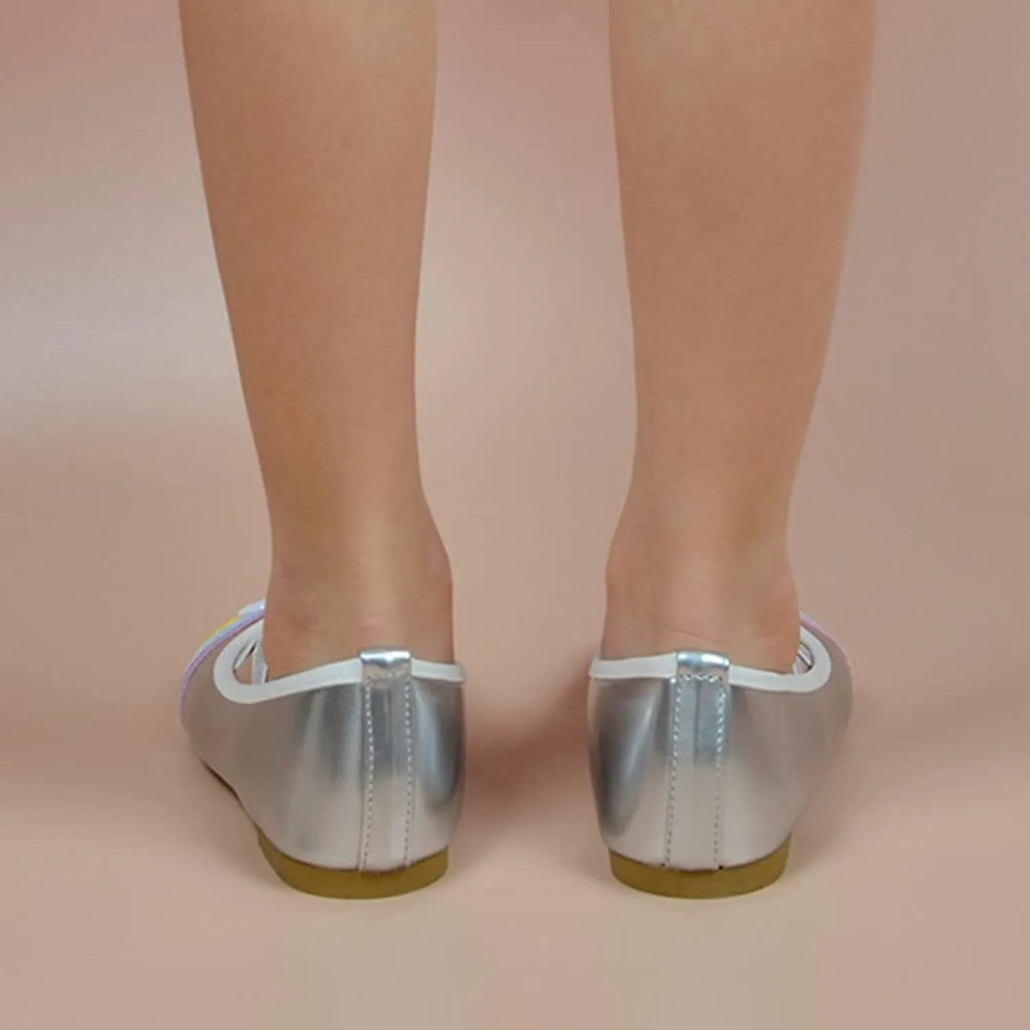 Big Girls Dance Shoes Ballet Shoes Flat Crystal Shoes Elastic  Laces Summer Pageant Shoes