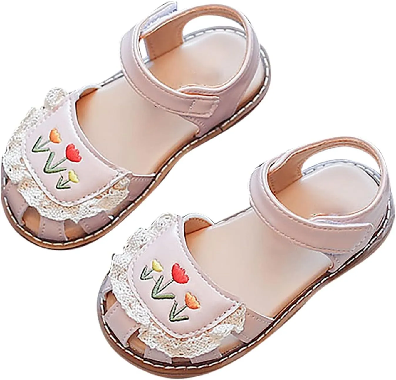 Black Ballet Shoes for Girls Shoelaces Light Weight Adjustable Straps Summer Little Child/Big Kid 2 Tiny Feet Baby Shoes