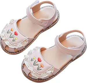 Black Ballet Shoes for Girls Shoelaces Light Weight Adjustable Straps Summer Little Child/Big Kid 2 Tiny Feet Baby Shoes