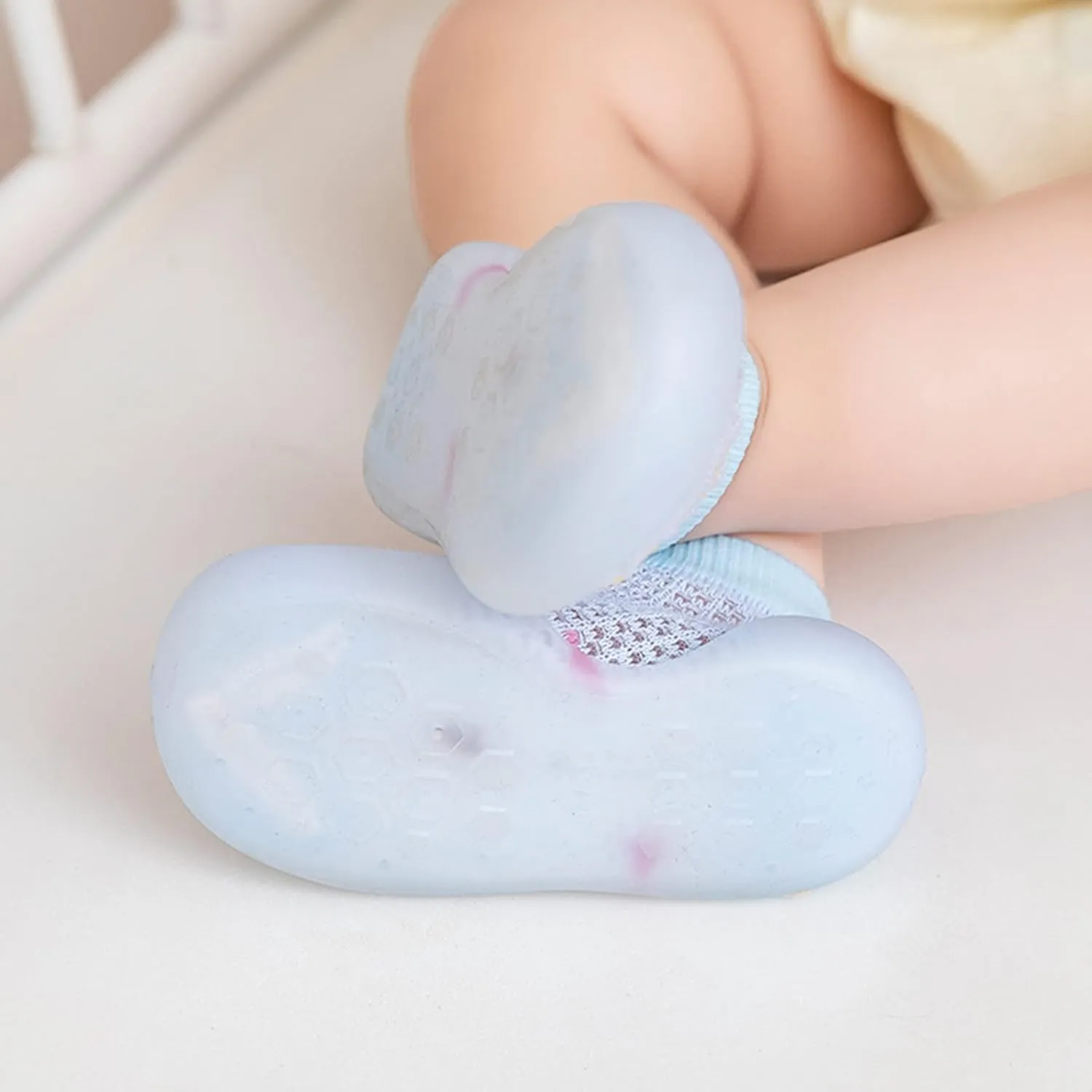 Boy Girl Baby Sock Shoes,0-3 Years Infant Boys Girls Summer Socks Shoes Breathable Mesh Non Slip First Walkers Shoes