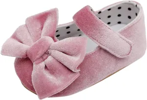 Boys Shoes Size 1 Infant Girls Single Shoes Bowknot First Walkers Shoes Toddler Baby Sneakers 6-12 Months