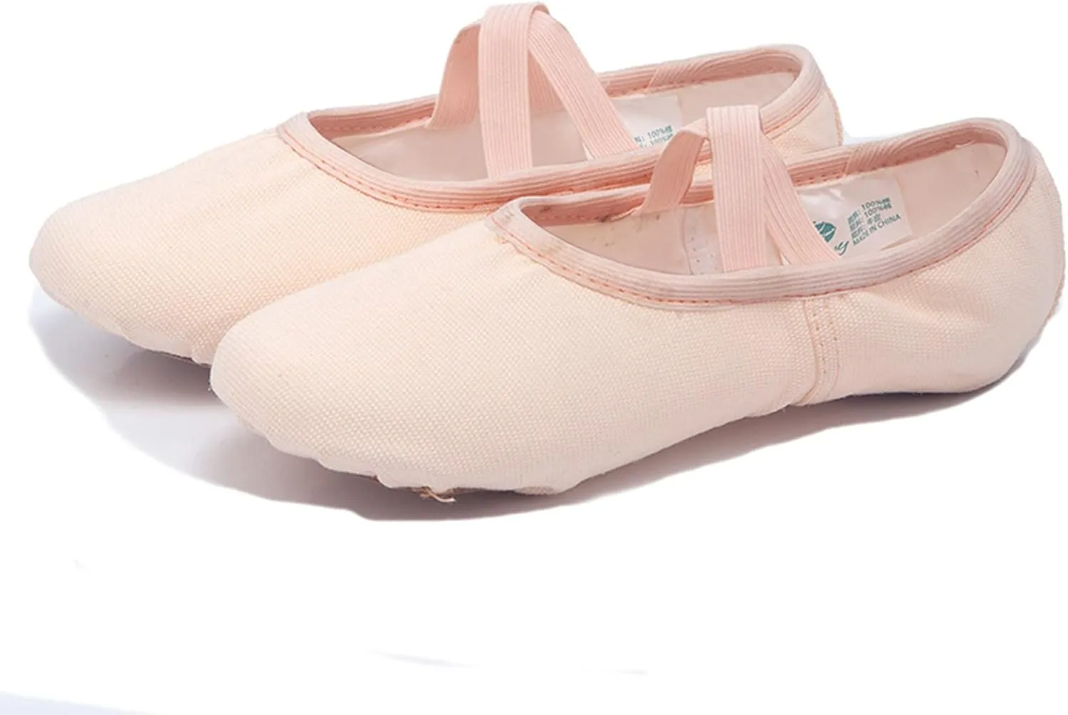 Canvas Ballet Dance Shoes Girls Women Ballet Shoes Stretch Split Sole for Indoor Perform Yoga Performance
