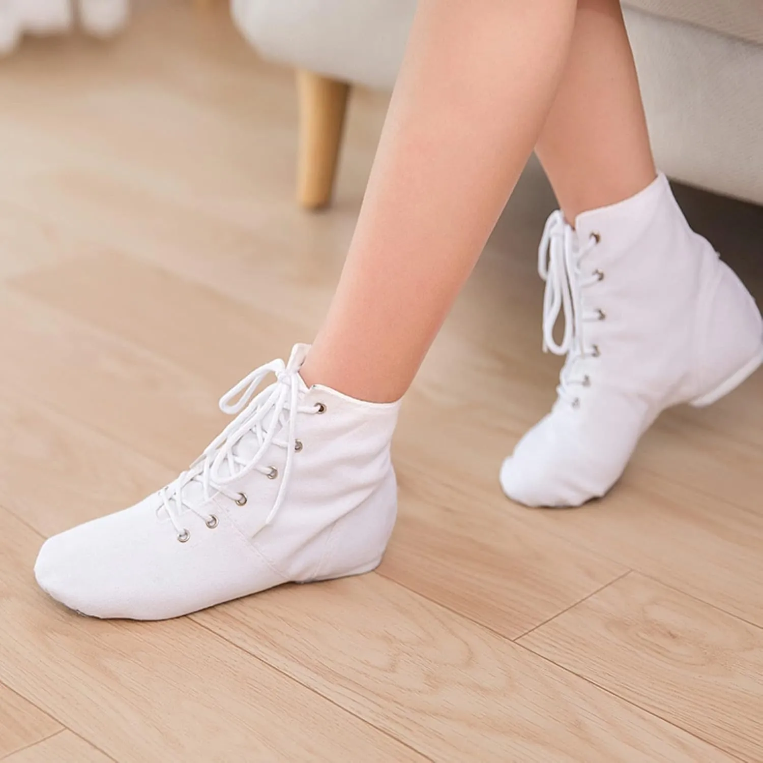 Children Canvas Dance Shoes Soft Sole Training Shoes Ballet Shoes Casual Sandals Dance Shoes Clothes for Girls