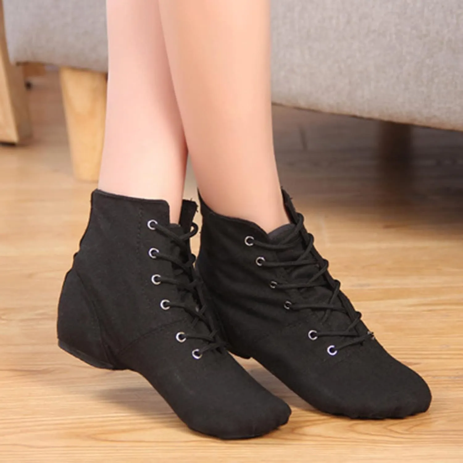 Children Canvas Dance Shoes Soft Sole Training Shoes Ballet Shoes Casual Sandals Dance Shoes Clothes for Girls