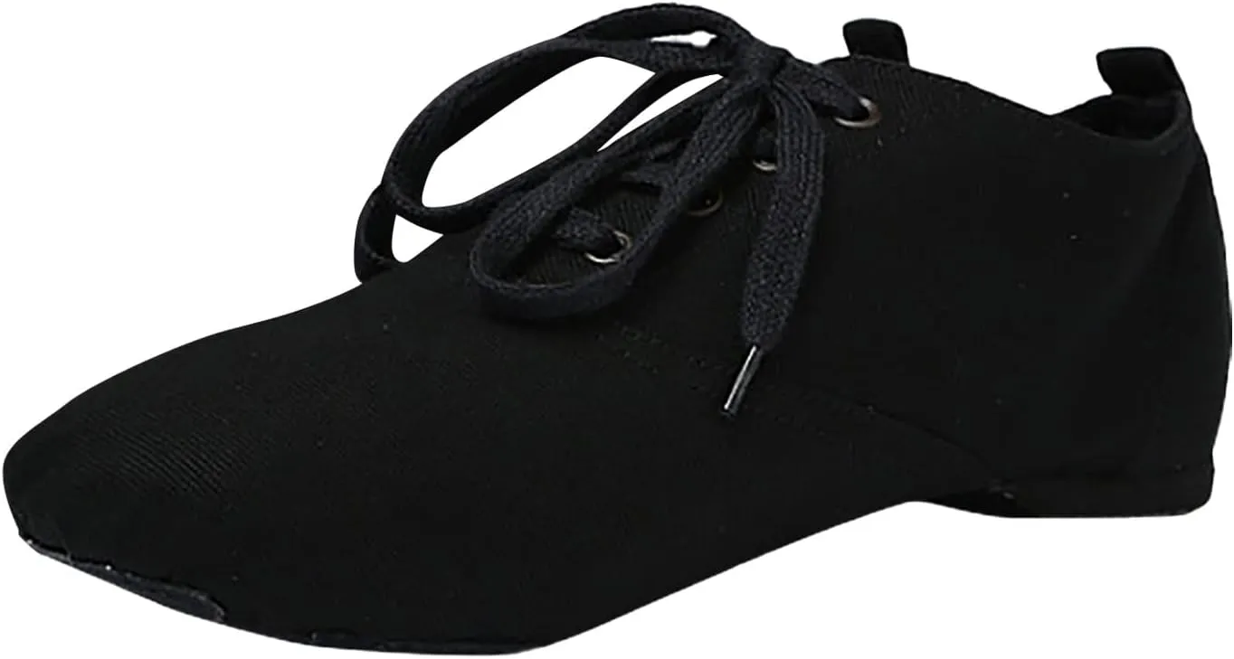 Children Canvas Dance Shoes Soft Training Shoes Ballet Shoes Sandals Dance Shoes Toddler Size 4 Shoes
