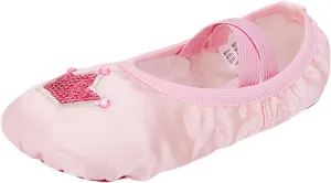 Children Dance Shoes Ballet Dance Shoes Body Training Shoes Satin Embroidered Yoga Shoes Light up Kid Shoes