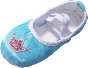 Children Dance Shoes Ballet Dance Shoes Body Training Shoes Satin Embroidered Yoga Shoes Light up Kid Shoes